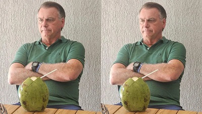 Foto de Bolsonaro foi publicada durante julgamento - Foto: Reprodução | Instagram